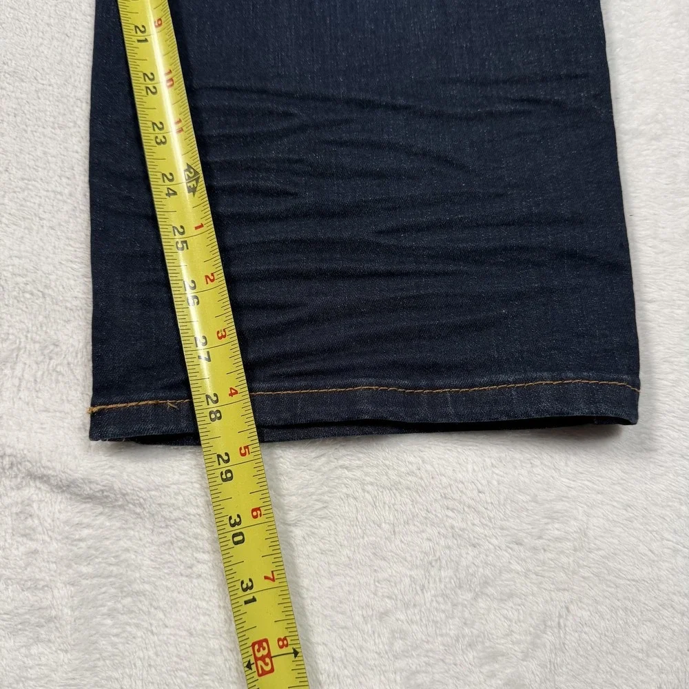 Levis 541 Jeans Mens 44x30 Blue Athletic Taper Stretch Denim Dark Wash Casual
